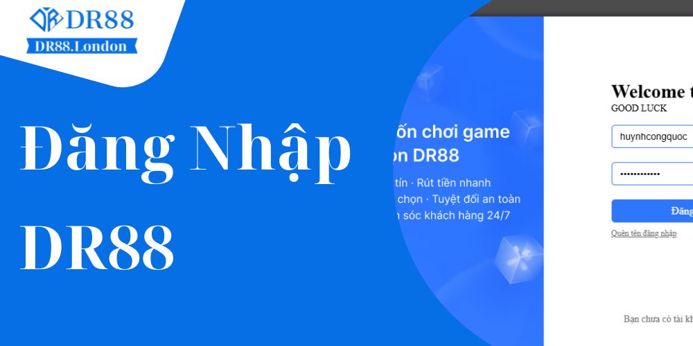 Quy trình đăng nhập DR88 trong năm 2026